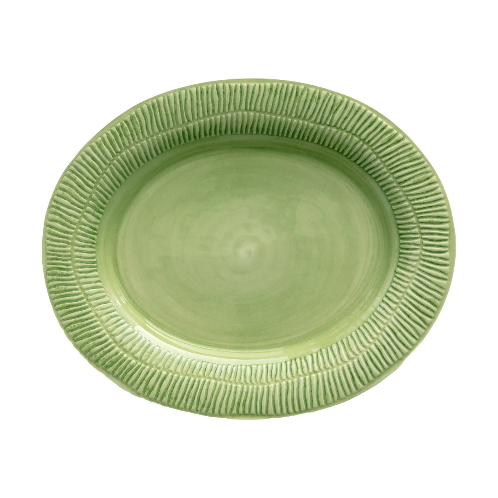 Mateus Stripes schotel Groen 30 x 35 cm