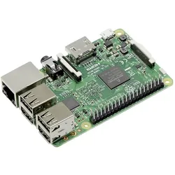Raspberry Pi 3 B Essentials Kit (1 GB RAM), Entwicklungsboard + Kit