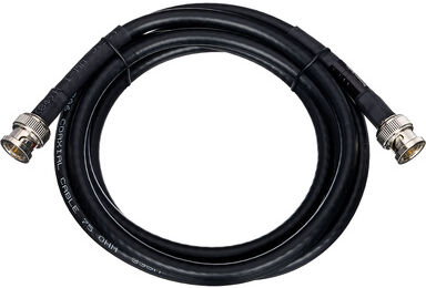 pro snake BNC Cable 75 Ohms 1.8m Schwarz