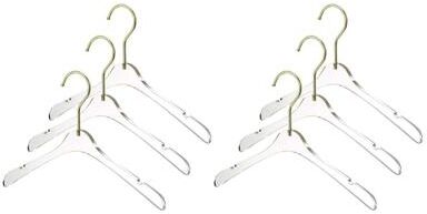 YBM Home Quality Acrylic Clear Hangers