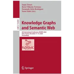 Knowledge Graphs and Semantic Web, Fachbücher von Sanju Tiwari, Soror Sahri, Fernando Ortiz-Rodríguez, Boris Villazón-Terrazas