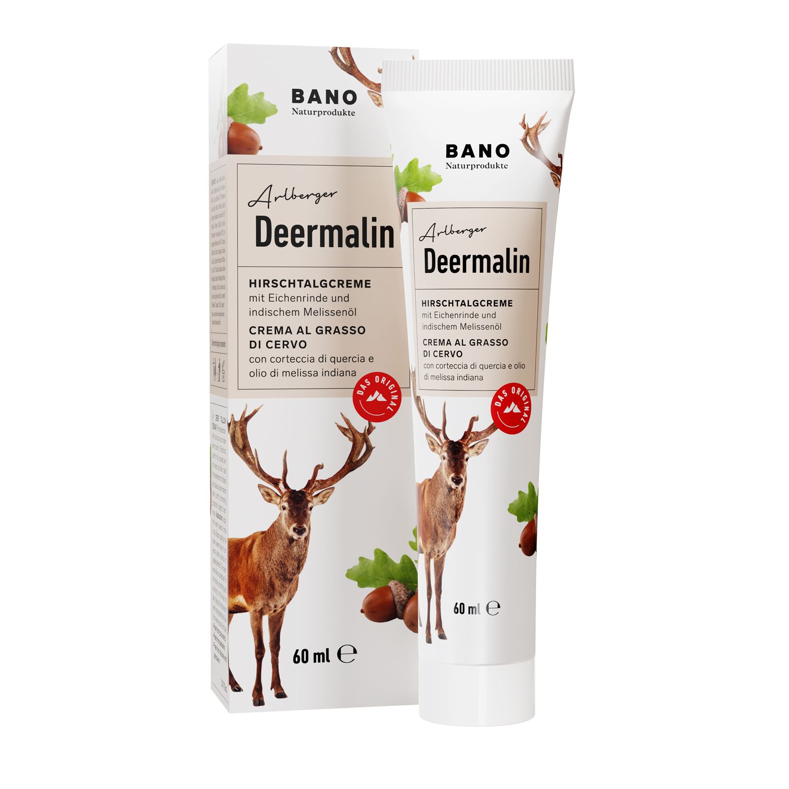 Deermalin Hirschtalg CR Bano 60 ml Creme