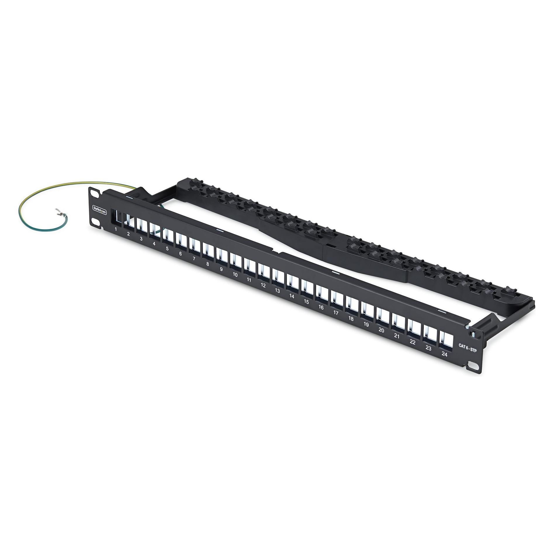 StarTech 24 Port Patch Panel (C6PANELSTP241U)