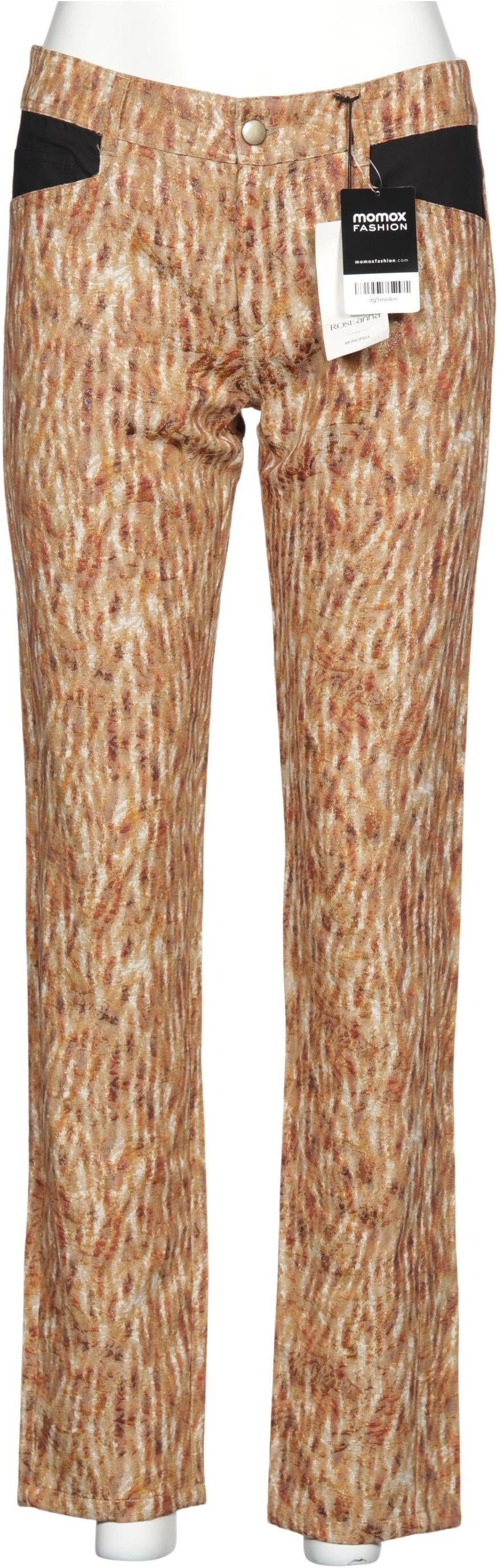 Roseanna Damen Stoffhose, Mehrfarbig, Gr. EU 40, Baumwolle / Synthetik - Second Hand