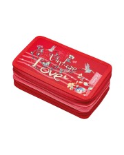 Herlitz TriCase Federmäppchen 31 Teile Polyester Vintage-Liebe (50038763)
