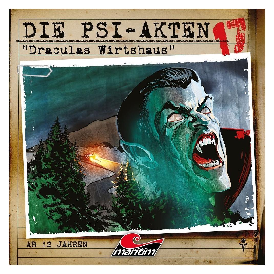 Phonag Die PSI-Akten 17 - Draculas Wirtshaus (Andrea Aust, Christopher Van Helsing, Daniel Zillmann, Detlef Tams, Dirc Simpson, Peter Newton, Sarah Alles, Thomas Nero Wolff, Deutsch) (AN1137)