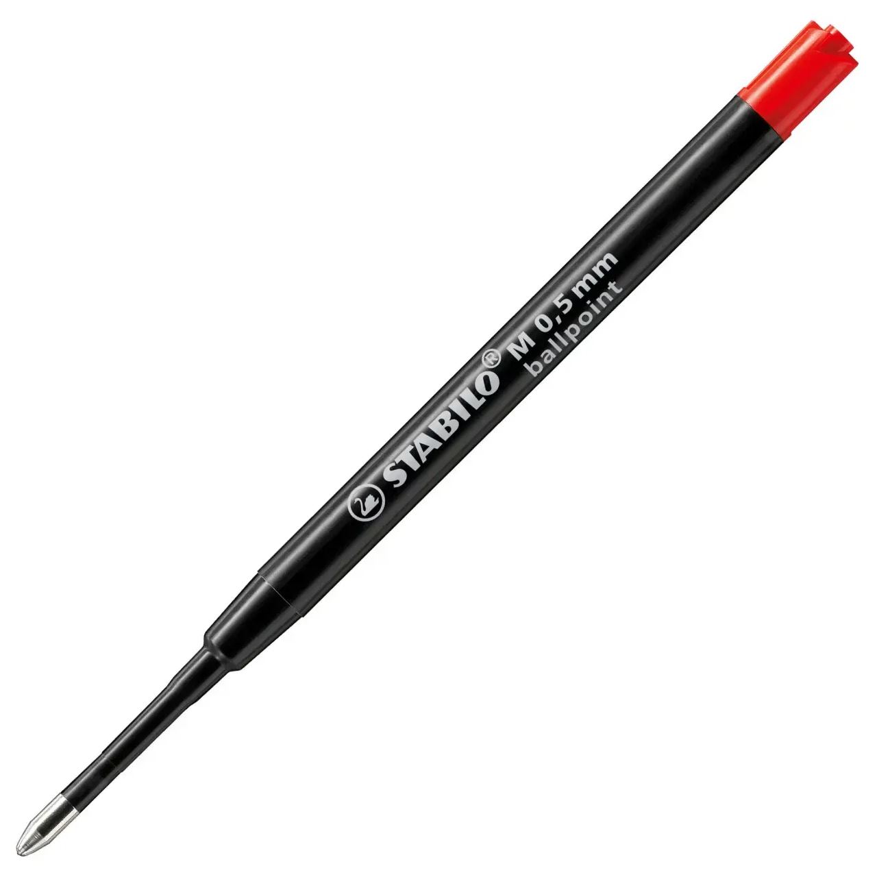 STABILO Ballpoint Refill Kugelschreibermine M rot, 1 St.