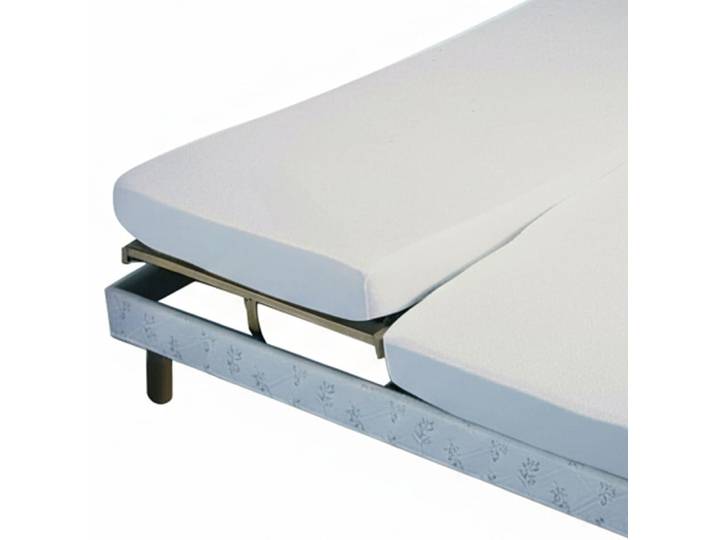 Protège matelas tpr en coton blanc 160x200cm