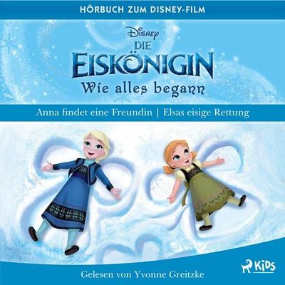 Die Eiskönigin – Wie alles begann: Anna findet eine Freundin & Elsas eisige Rettung - Walt Disney, Audio, 9788727220161