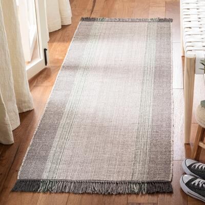 SAFAVIEH Flatweave Montauk Annabeth Fringed Cotton Area Rug