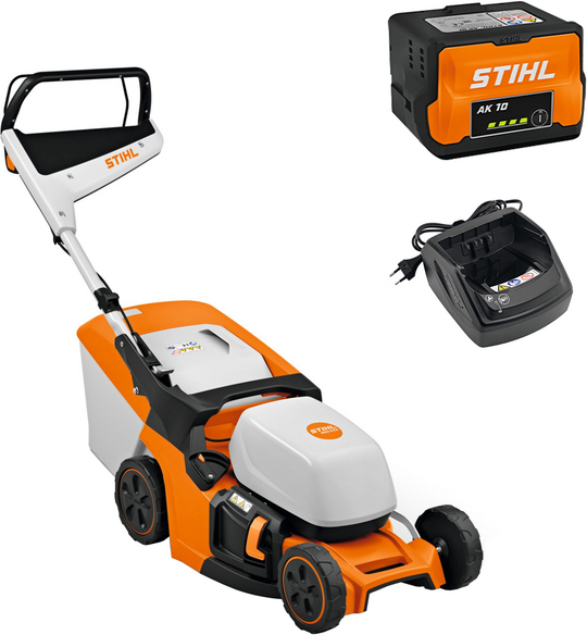 STIHL RMA 443 - Tagliaerba con batteria AK 10 - 36V 2Ah - Taglio 41 cm