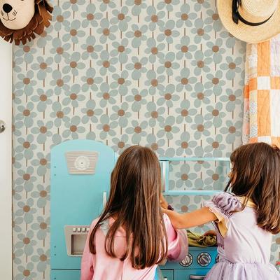 Tempaper Flower Power by Novogratz Peel and Stick Wallpaper