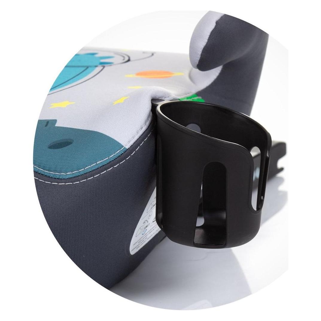 Chipolino Wing i-Size 125-150cm Isofix, Space Dino (Kindersitzerhöhung, ECE R129/i-Size Norm) (SDKWI0244SD)