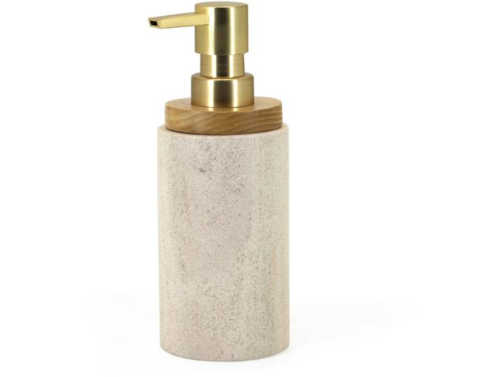 Seifenspender Marmor beige Marmor 200 ml