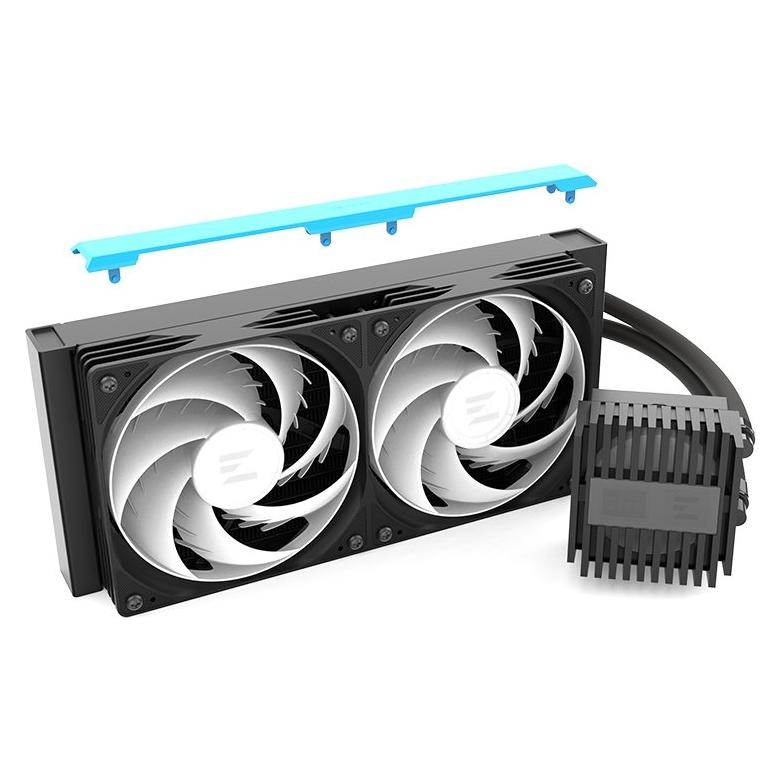 Zalman Chłodzenie wodne Chłodzenie procesora ALPHA2 V2 A24 240 mm CPU Liquid Cooler czarne (ALPHA2 V2 A24 Black)