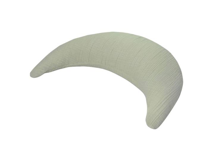 Theraline Stillkissen, Salbeigrün, 18 l, Füllung: Polystyrol, 140x27 cm, Oeko-Tex® Standard 100, Bezug abnehmbar, Bezug waschbar, schadstoffgeprüft, mit Reißverschluss, Füttern, Stillen, Stillkissen