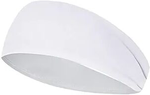 Universal Stock Sports Headband Quick Dry Non Slip Headband For Running, Yoga & Fitness white