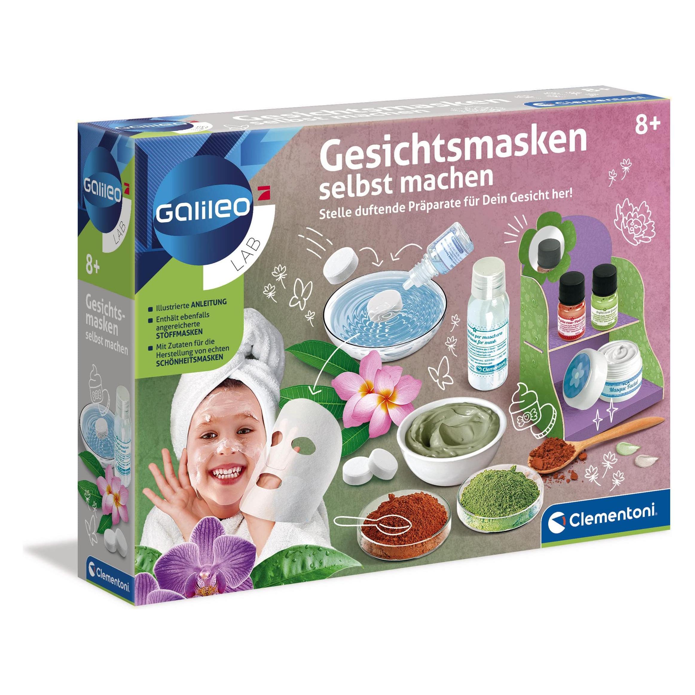 Clementoni Gesichtsmasken sebst machen D (59248)