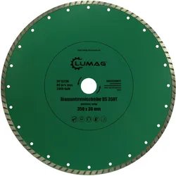 Lumag Diamant Trennscheibe Turbo 350x30mm