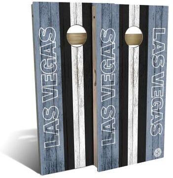 Skip's Garage Las Vegas Football Outdoor Cornhole Board Set