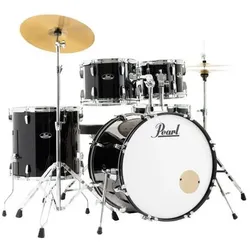 Pearl Roadshow RS525C-31 Jet Black Schlagzeug (Acoustic-Drum), Schlagzeug, Schwarz