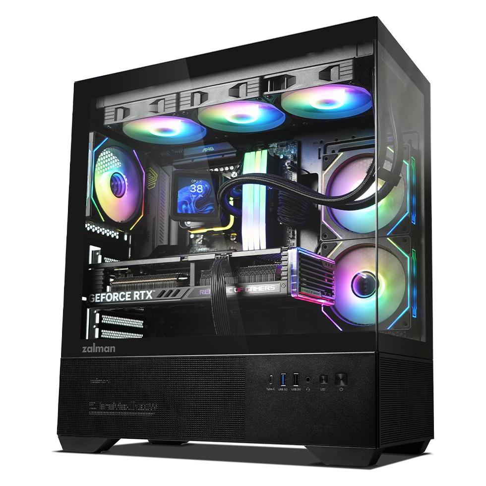Zalman Chronix Black (ATX, mATX, Mini-ITX) (8800263650484)