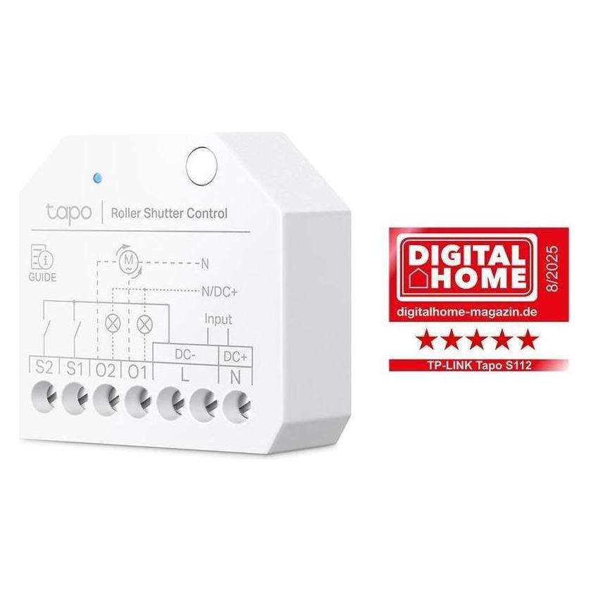 TP-Link Smartes Switch-Modul für Rollläden & Licht, 2-Kanal, Matter (Rolladenaktor, Schaltaktor) (425549)