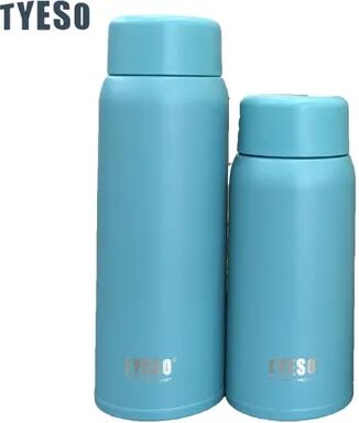Uplifted Trends Compact Stainless Steel Insulated Water Bottle Perfect For Hydration With Slim Cute Design blue 200ml