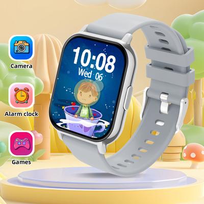 Fusion Finds Smartwatch With Bluetooth Calling, HD Touchscreen, Sleep Monitor & Music Control silicone Silver