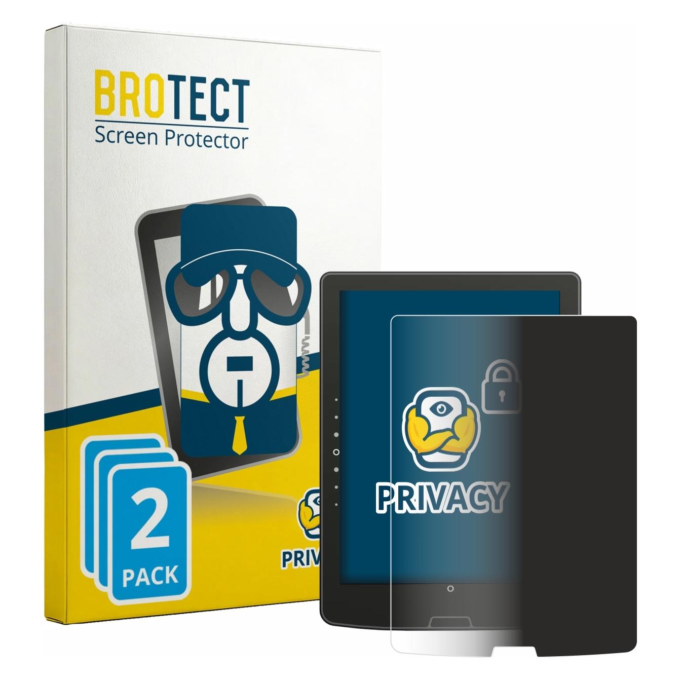 Brotect Sichtschutzfolie für inkBOOK Solaris Anti-Spy Privacy Folie Blaulicht-Schutz (4364036)