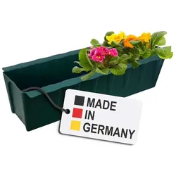 BURI Paletten Blumenkasten Dunkelgrün Pflanzkasten Einsatz Europaletten Blumentopf  Grün