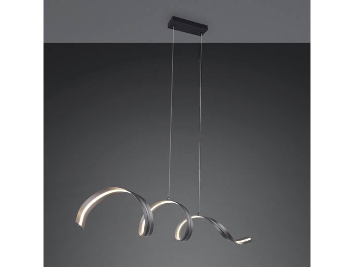Suspension Tivor 109 x 150 x 20cm Noir/Noir Matériau : Métal, Matière plastique Surface en métal : Laqué Type de matière synthétique :