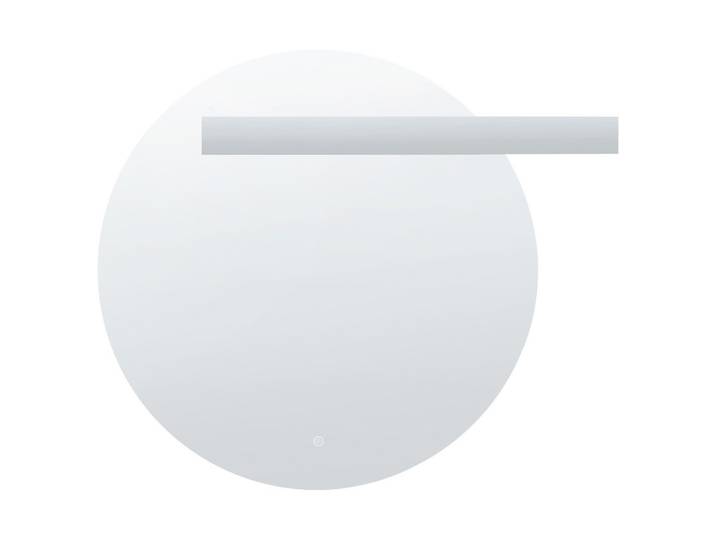 LED-BADEZIMMER-SPIEGEL 107/90 cm Silber Anost