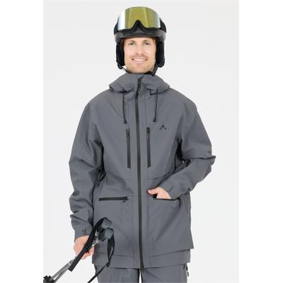 Skijacke WHISTLER "Waitoro", Herren, Gr. XL, grau, 100% Polyester, unifarben, normal, ohne Ausschnitt, Jacken Skijacke, mit Bionic Finish DWR-Ausrüstung