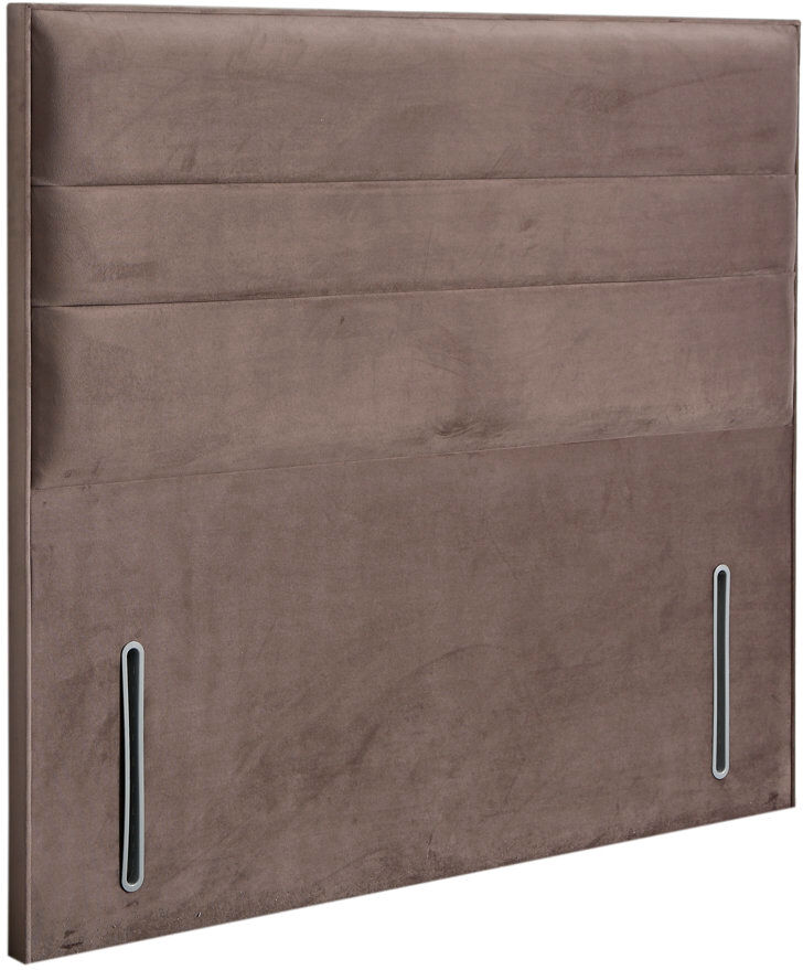 Brayden Studio Naples Floor Standing Headboard Mole/Velvet Single (3')