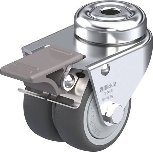 Blickle 757079LMDA-PATH 50KF-FI Doppel-Lenkrolle Rad-Durchmesser: 50mm Tragfähigkeit (max.): 80kg 1St.