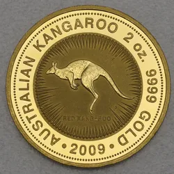 Goldmünze 2oz "Känguru" 2009 (Australien)