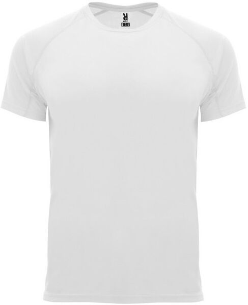 T-shirt technique personnalisé raglan respirant Bahrain blanc M