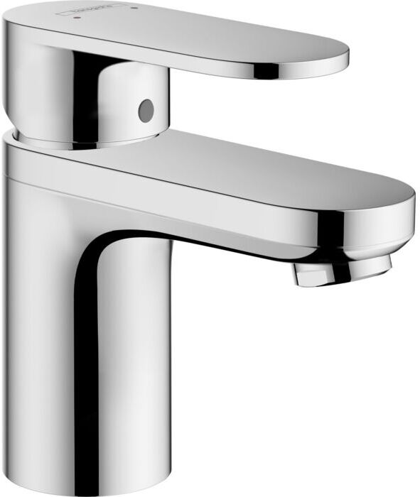 Hansgrohe Vernis Blend 70 Waschtischarmatur 71570000 mit isolierter Wasserführung und Zugstangen-Ablaufgarnitur, chrom