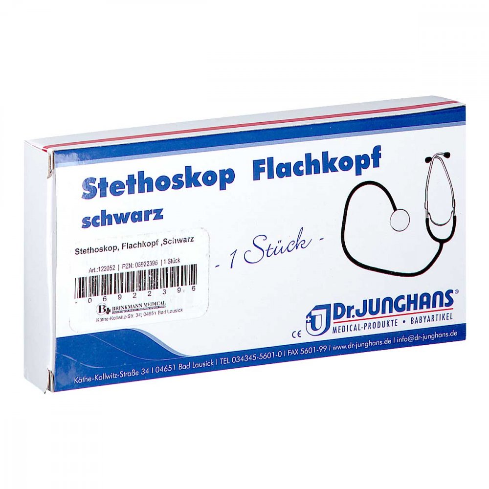 Brinkmann Medical ein Unternehmen der Dr. Junghans Stethoskop Flachkopf 06922396