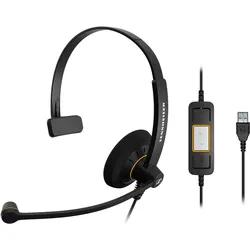 EPOS Impact SC 30 (Kabelgebunden, USB-A), Office Headset, Schwarz