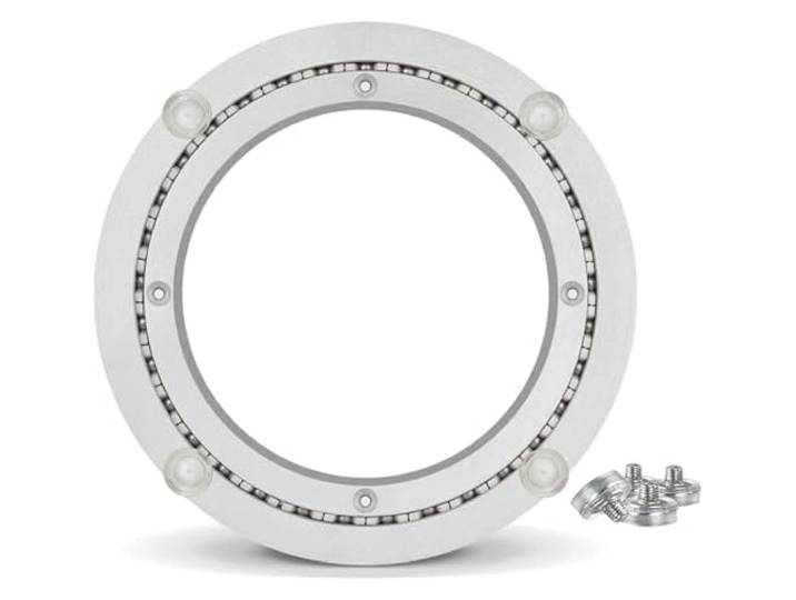 Esstisch-Drehplatte, Lazy Susan Drehteller for Esstisch, glatt, robust, Aluminiumlegierung(32 inches (800mm))