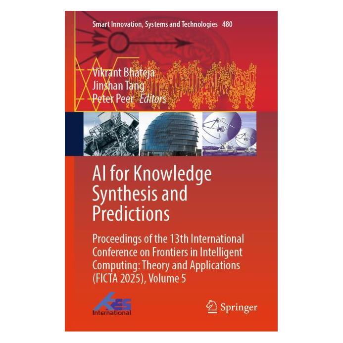 Springer AI for Knowledge Synthesis and Predictions (Englisch, Hardcover, Jinshan Tang, Peter Peer, Vikrant Bhateja) (67451033)