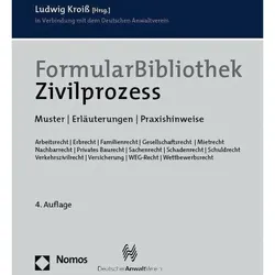 FormularBibliothek Zivilprozess, Fachbücher von Ludwig Kroiss