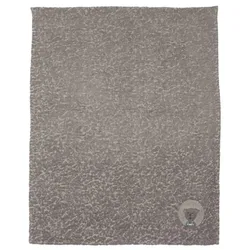 David Fussenegger Babydecke Teddy 'Bär' 75 x 100 cm Rauch - Beige