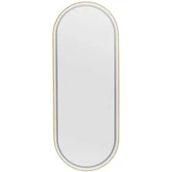 Physa, Kosmetikspiegel, Friseurspiegel mit LED-Beleuchtung extradünn oval Spiegel mit LED-Beleuchtung