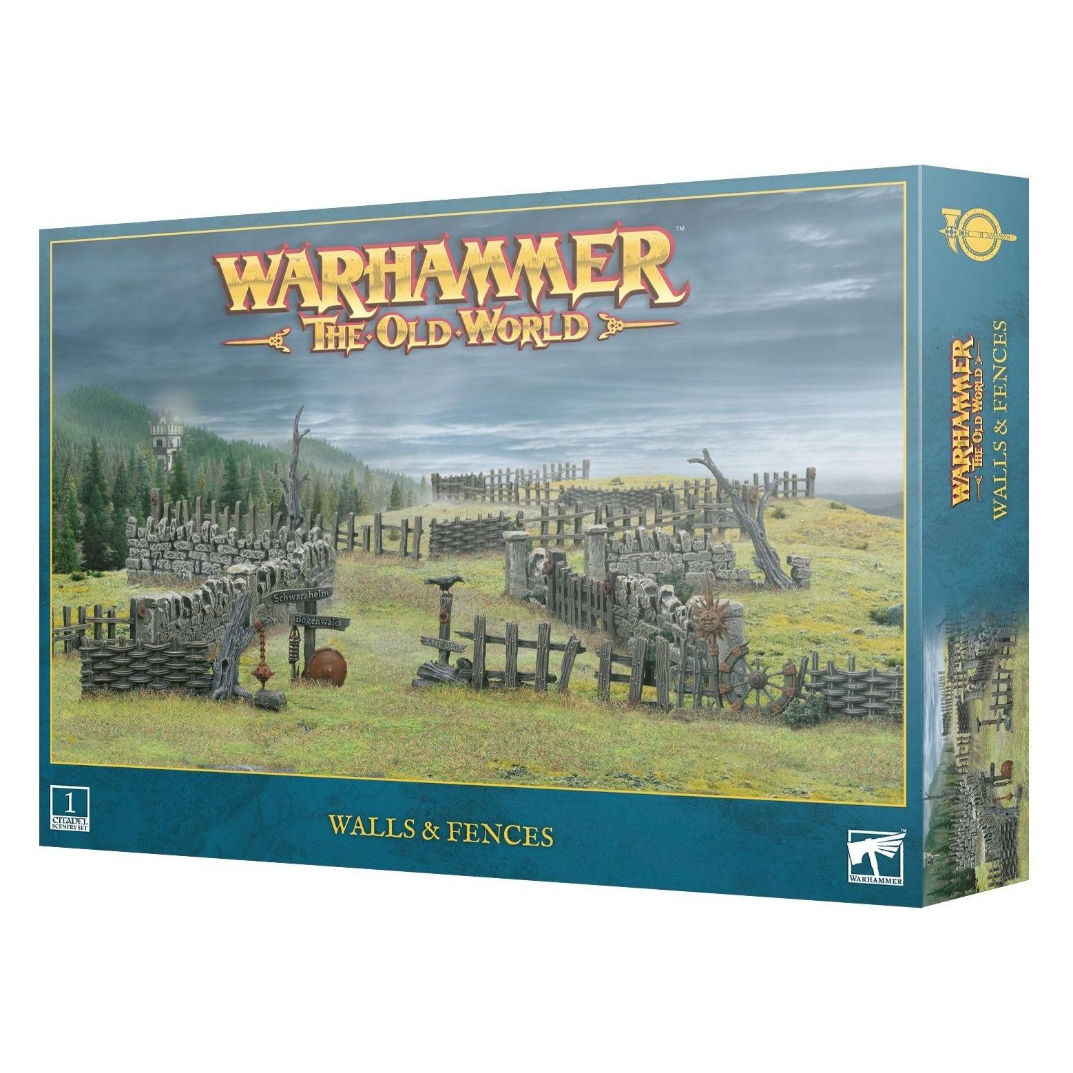 Games Workshop Warhammer ToW - Murs et Clotures (Kunststoff) (05-14)