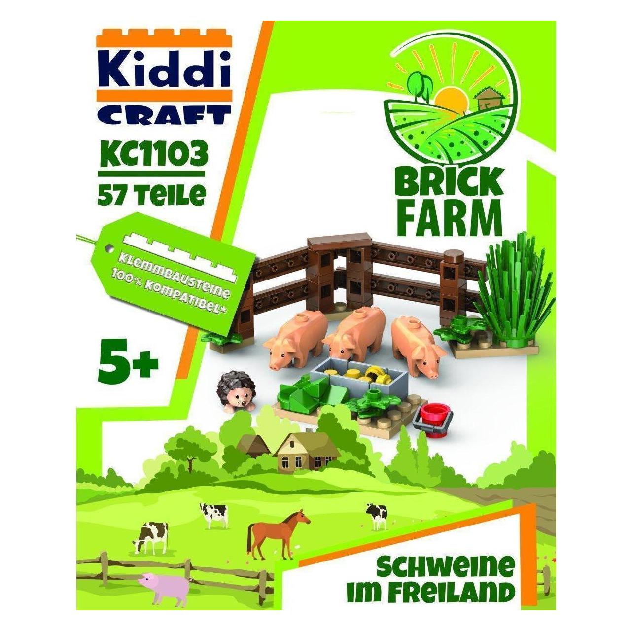 Kiddicraft Schweine im Freiland (KC1103)