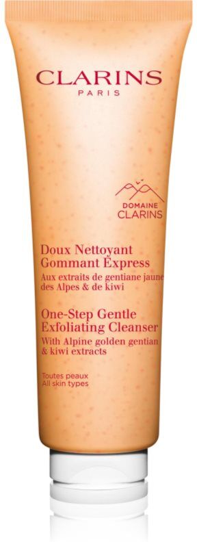 Clarins One Step Gentle Exfoliating Cleanser mildes Peelinggel für alle Hauttypen 125 ml
