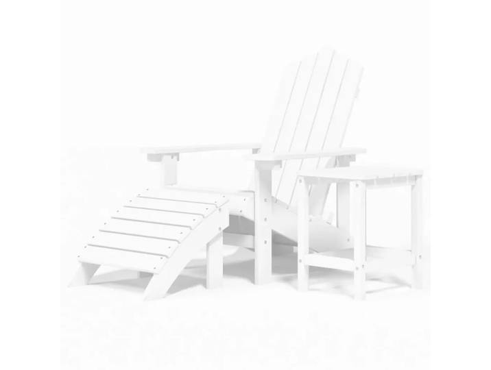 VidaXL - Gartenstuhl polyethylen, 38X38X46CM, Weiss